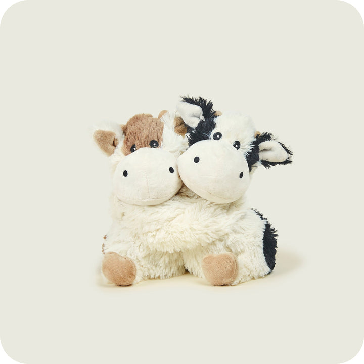 Warmies 9'' Warm Hugs Cows - Fully Heatable Soft Toy Scented with French Lavender