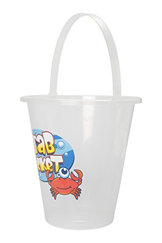 Yello, Transparent Extra Large Clear, Beach Bucket for Crabs and Small Wildlife