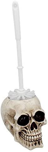 Nemesis Now - Brush with Death Skull Toilet Brush Holder 4