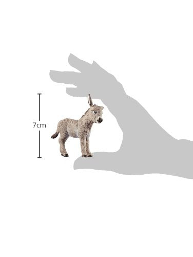 Schleich Donkey Foal 13746 - Individually Hand Painted Figure for Imaginative Play 6