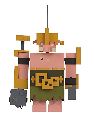 Minecraft Toys, Legends 3.25-inch, Action Figures Portal Guard with Attack Action and Accessory