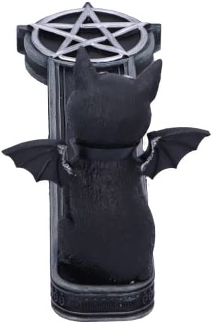 Nemesis Now Cult Cuties Malpuss Gothic Incense Holder in Black Resin 6