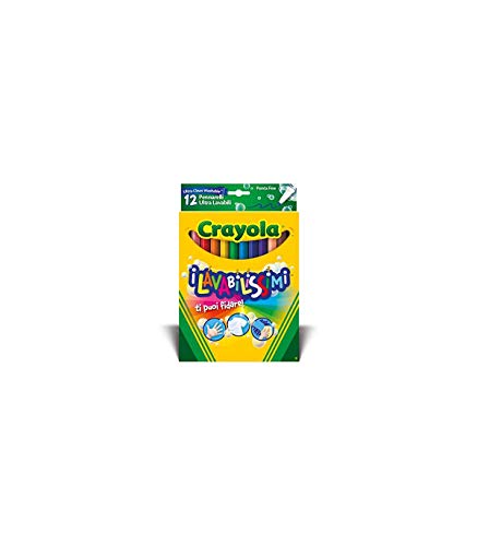 CRAYOLA - 12 Washable Markers - Fine Tip