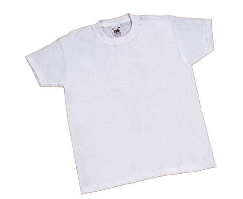 Blank Children's T-Shirt - White (122-128 cm) (Vinco42115)