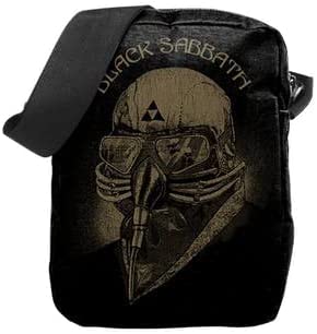 Rocksax Crossbody Bag Black Sabbath Never Day Die Messenger Bag 21cm x 16cm x 5.