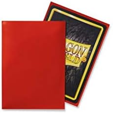 Dragon Shield - Classic Standard Size Sleeves 100Pk - Crimson, ART10021