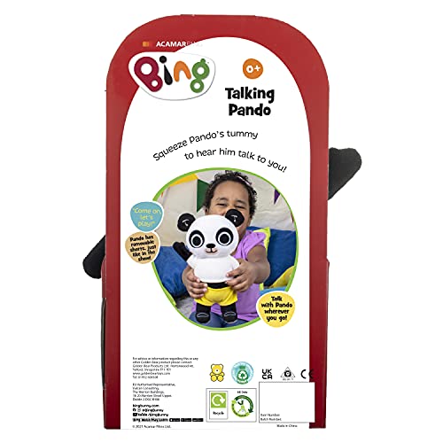 Bing 3588 Talking Pando Soft Toy