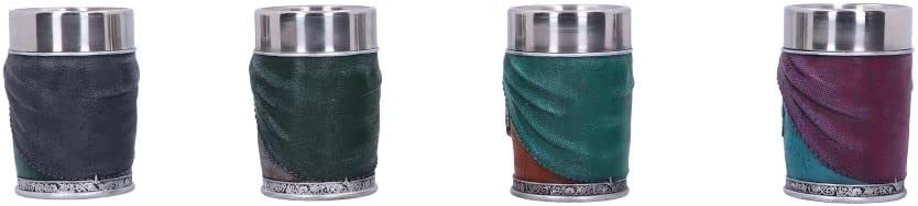 Nemesis Now Officially Licensed Lord of The Rings Hobbit Shot Glass Set, Multi C