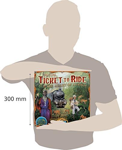 Days of Wonder Ticket to Ride The Heart of Africa Board Game Expansion 6