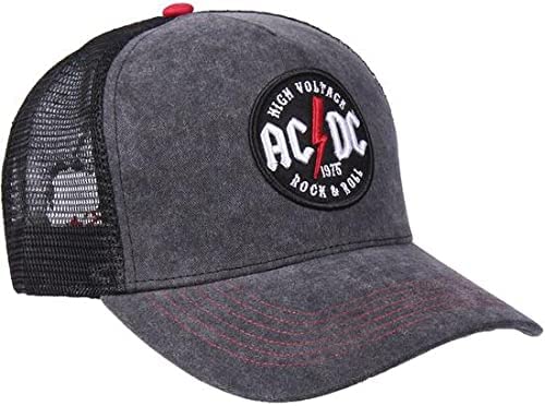 Cerda 2200007365 Premium ACDC Cap Black, Black