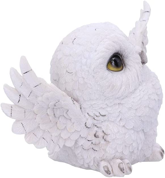 Nemesis Now Snowy Delight Owl Figurine 20.5cm, White