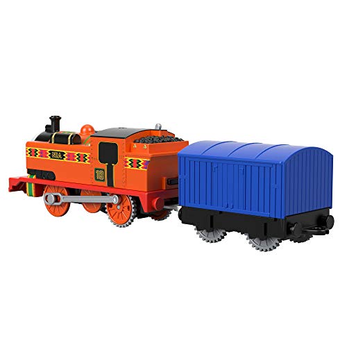 Thomas & Friends TrackMaster Motorized Nia Toy Train - Battery-Powered Train for Ages 6 Months+ (0194735035441)