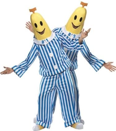 Fancy Dress Adult Costume - Bananas in Pyjames