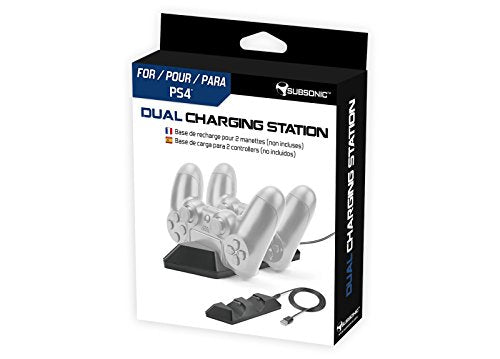 Subsonic - Charging Station for 2 PlayStation 4 Controllers - PS4 Dual Charging Station (SA5356)