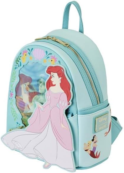 Loungefly Disney The Little Mermaid Princess Lenticular Mini Backpack