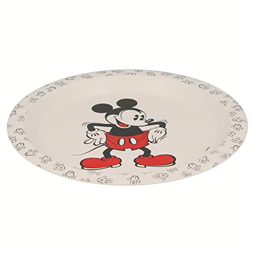 Stor Disney Mickey dish 90 years bambu