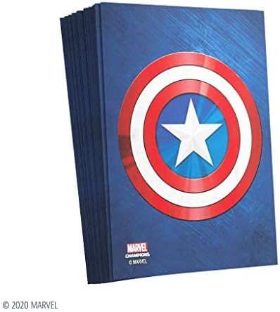 Fantasy Flight Games Marvel Champions Official Sleeves: Marvel Blue - Card Game Accessories 3
