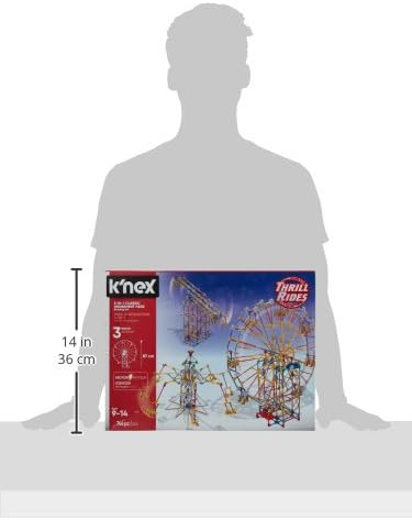 K'NEX 3-in-1 Classic Amusement Park Building Set - 744-Piece Playset for Ages 9+ 9
