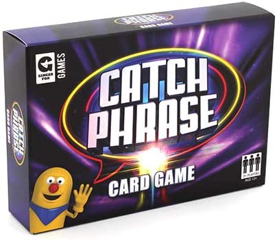 Ginger Fox Catchphrase TV Show Quiz Travel Sized Card Game - Go Head To Head To Be Crowned Catchphrase Champion