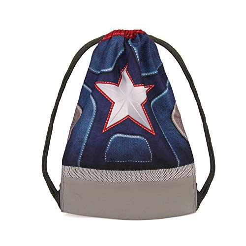 Karactermania Captain America Suit-Storm Drawstring Bag Drawstring Bag, 48 cm, M