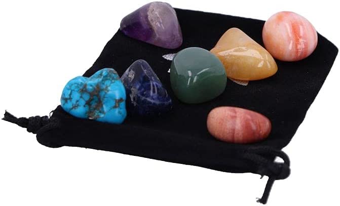 Nemesis Now Sacred Chakra Wellness Stones Kit, Multi Coloured, One Size