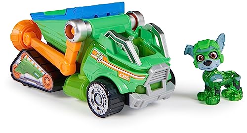 Paw Patrol: The Mighty Movie Rocky Recycling-LKW-Spielset – Lichter, Geräusche und Actionfigur (6067508)