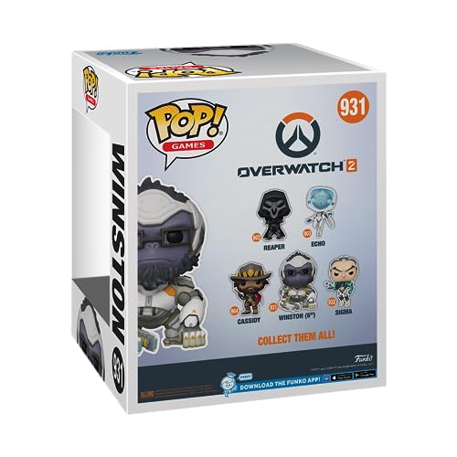 Super: Overwatch 2 - Winston Funko 59190 Pop! Vinyl #931