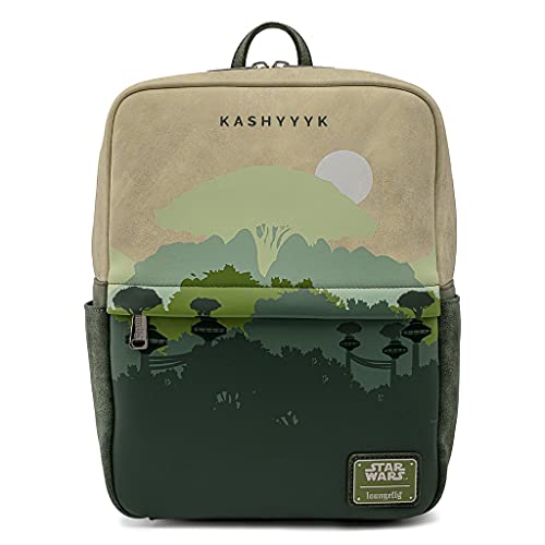 Loungefly Star Wars Lands Kashyyk Square Mini Backpack