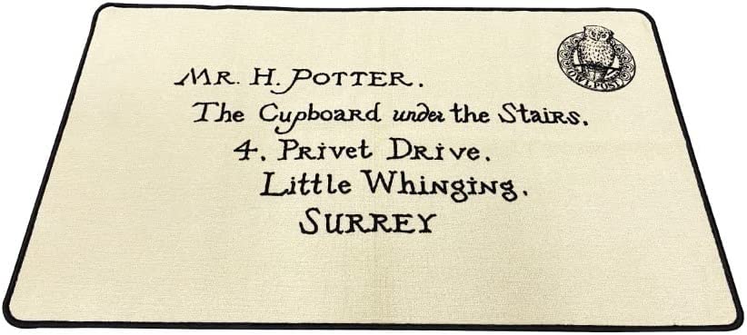 Harry Potter Letter of Acceptance Indoor Floor Mat Rug