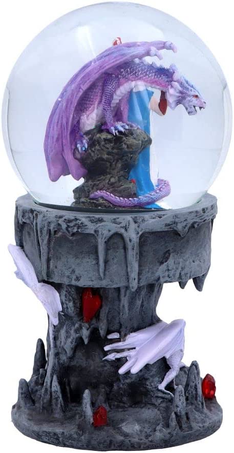 Nemesis Now Anne Stokes Dragon Mage Fantasy Snowglobe Shaker (B5136R0)