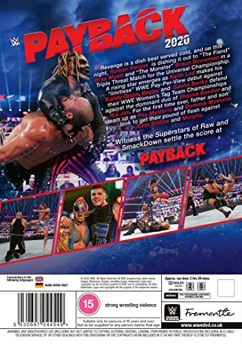 WWE: Payback 2020 [DVD]