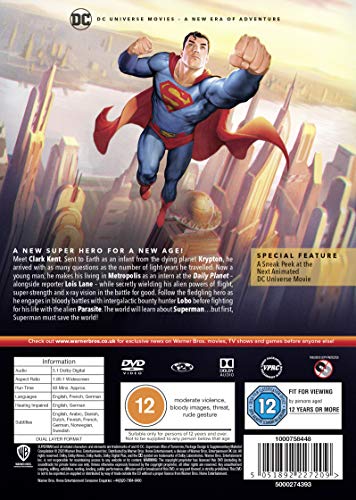 Superman: Man of Tomorrow (2020) - Animation [DVD] 3