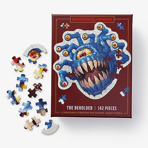 Dungeons & Dragons Mini Shaped Jigsaw Puzzle: The Beholder Edition: 142-Piece