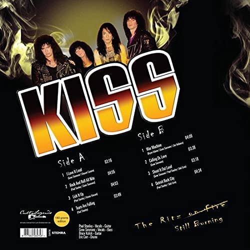 Kiss - Ritz Still Burning [VINYL]