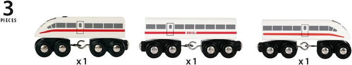 BRIO World - High Speed Train for Kids Age 3 Years Up - Compatible with all BRIO Railway Sets & Accessories