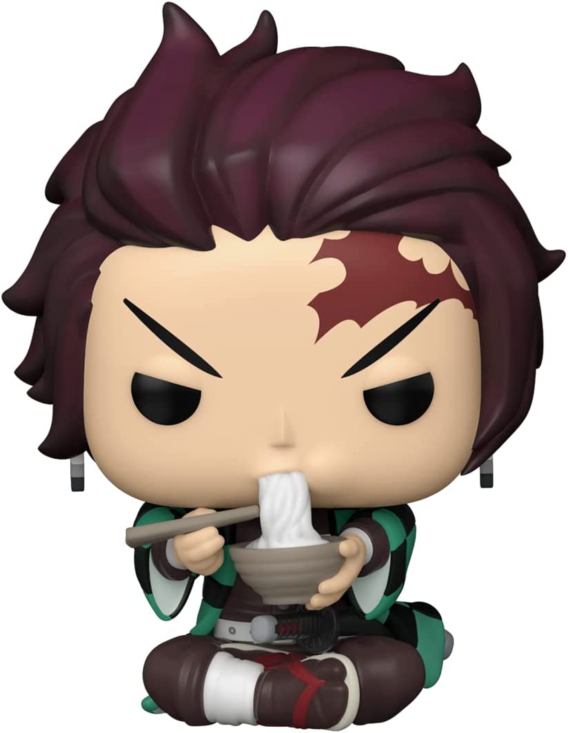 Animation: Demon Slayer- Tanjiro w/Noodles Funko 57346 Pop! Vinyl #1304