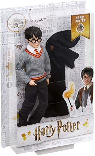 Harry Potter FYM50 Doll with Hogwarts Robe & Wand