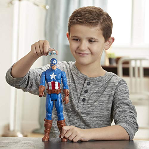 Marvel Avengers Titan Hero Series Blast Gear Captain America 30 cm Toy