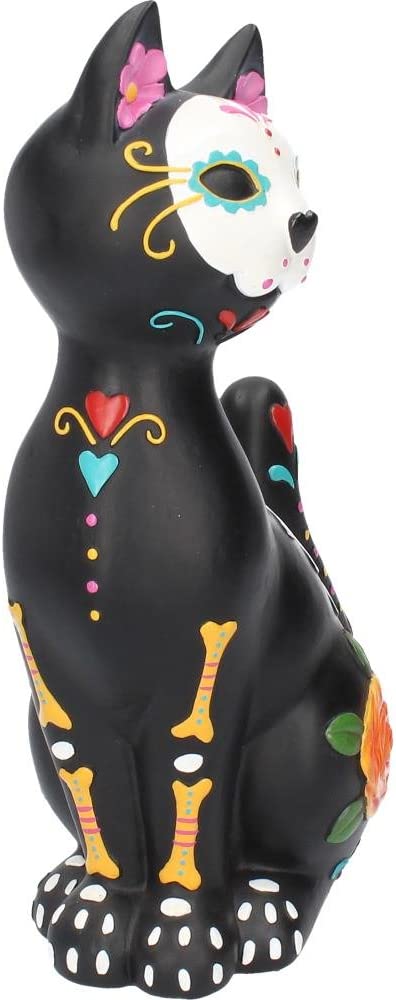 Nemesis Now Sugar Puss Figurine 20cm Black