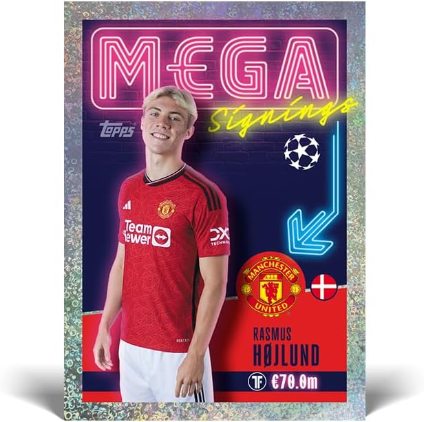 Topps UEFA Champions League Stickers Starter Pack with 80 Page Album and 2 Packets of Stickers