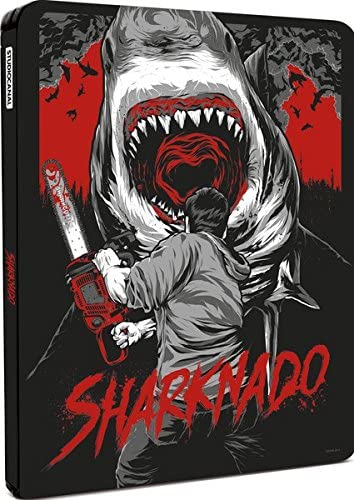 Sharknado Exclusive Limited Edition Steelbook 2015 UK Blu ray Only (Release 20th july) [BLu-ray]