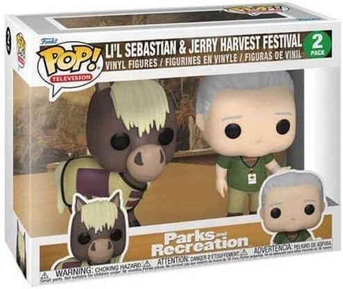 Funko POP! TV: Parks & Recreation - 2 Pack Jerry & Lil Sebastian