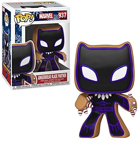 Marvel Gingerbread Black Panther Funko 50662 Pop! Vinyl #937