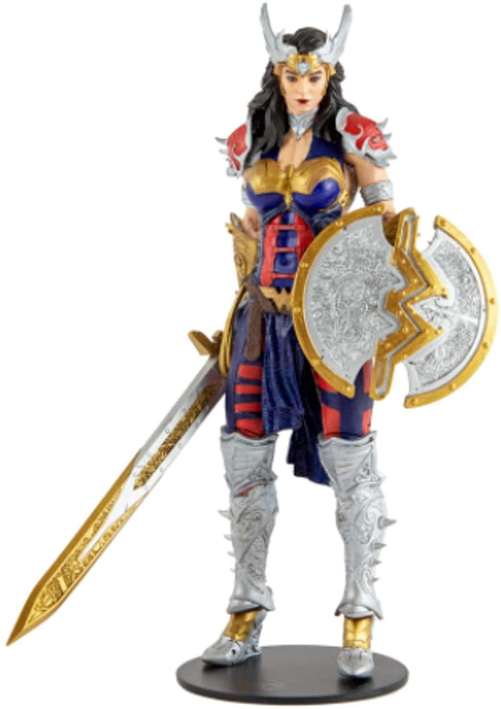 McFarlane - DC Multiverse - 17cm Wonder Woman (Design by Todd Gold Label (Premium) -TM15181, 15181, Multi-Coloured