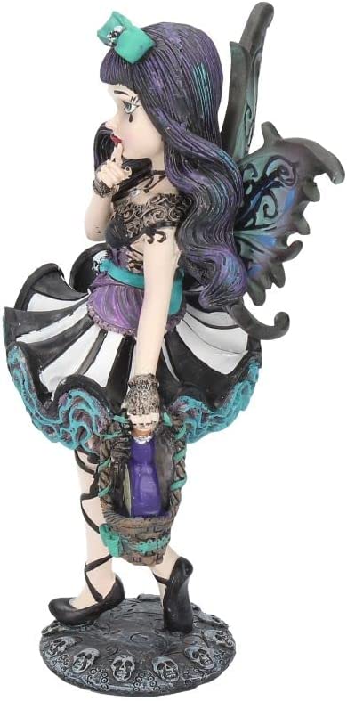 Nemesis Now Little Shadows - Adeline Gothic Fairy Figurine 4