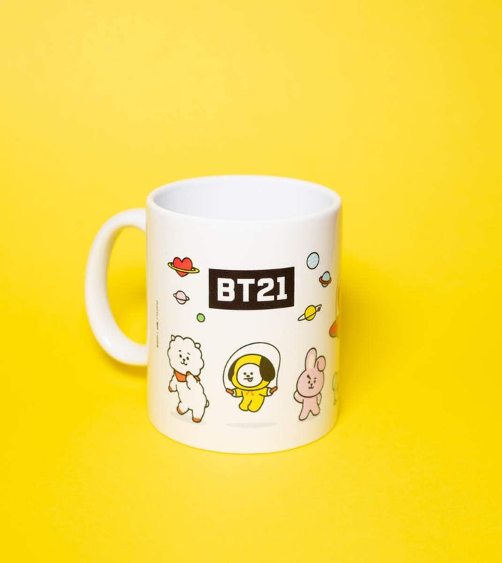 Grupo Erik BT21 Official Merchandise Ceramic Mug | 35 cl - 350 ml | Coffee Mug | Tea Mug