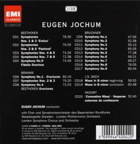 ICON Eugen Jochum [Audio CD]