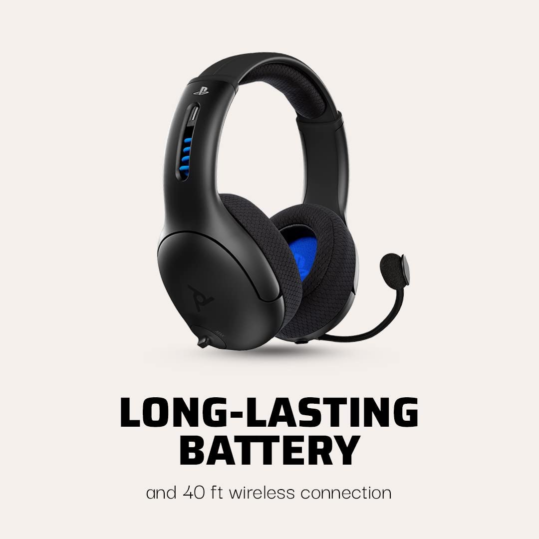 PDP LVL50 Wireless Stereo Headset - PlayStation 5 & PlayStation 4 Edition (2023) (‎051-049-EU-BK)