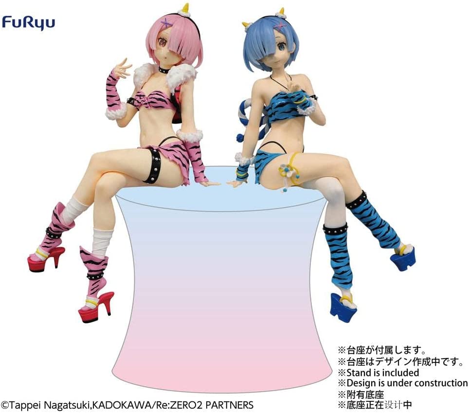 Rem Ram Noodle Stopper Figure Set (Re:Zero)