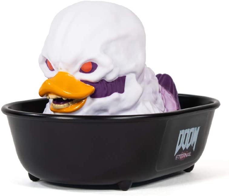 TUBBZ Doom Hell Knight Collectible Rubber Duck Figurine – Official Doom Merchandise – Unique Limited Edition Collectors Vinyl Gift